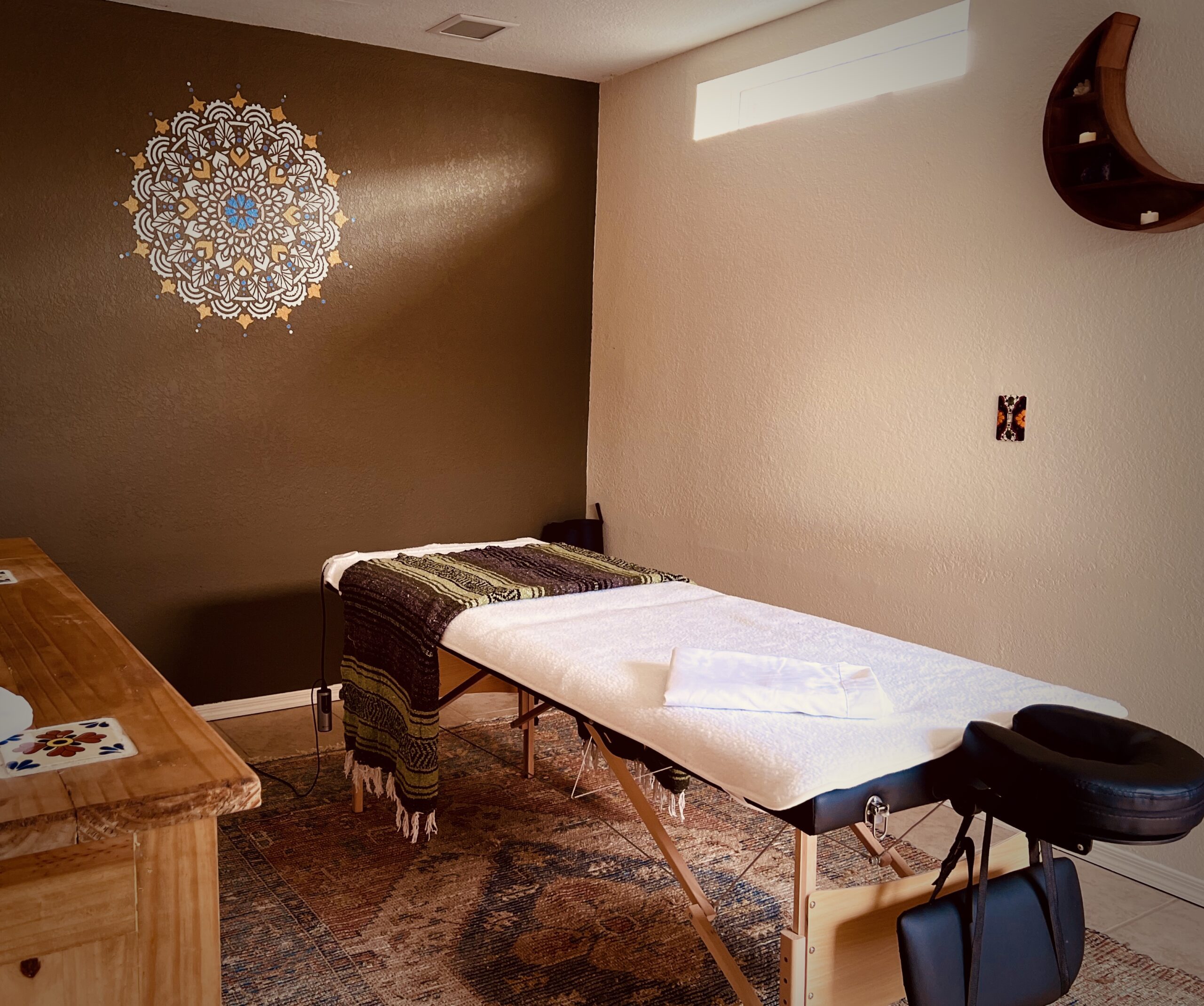massage spa room